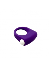 Фиолетовое эрекционное кольцо Puggle Vibrating Ring with Bullet - Adrien Lastic - в Оренбурге купить с доставкой