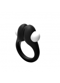 Черное эрекционное кольцо Zippy Vibrating Ring With Bullet - Adrien Lastic - в Оренбурге купить с доставкой
