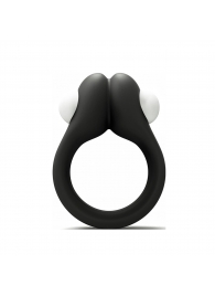 Черное эрекционное кольцо Zippy Vibrating Ring With Bullet - Adrien Lastic - в Оренбурге купить с доставкой