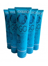 Набор из 5 пролонгирующих лубрикантов на водной основе Egzo Go (по 100 мл.) - EGZO - купить с доставкой в Оренбурге