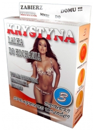 Надувная секс-кукла Krystyna - Boys of Toys - в Оренбурге купить с доставкой