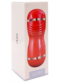 Двусторонний мастурбатор в колбе Cleo - вагина и ротик - Boys of Toys - в Оренбурге купить с доставкой