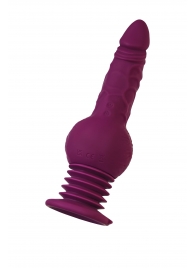 Фиолетовая мини-машина для секса Striker с пультом ДУ - 23,5 см. - ToyFa - купить с доставкой в Оренбурге