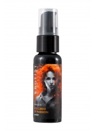 Гель с эффектом вибрации Volcano Of Passion со вкусом вишни - 25 мл. - Erotist Lubricants - купить с доставкой в Оренбурге