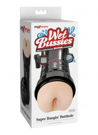 Мастурбатор-анус в колбе Super Banging Butthole - Pipedream - в Оренбурге купить с доставкой