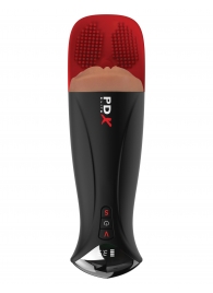 Мастурбатор-вагина в колбе с вибрацией Fuck-O-Matic Pro XL - Pipedream - в Оренбурге купить с доставкой