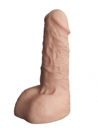 Телесный фаллоудлинитель с мошонкой Cock Next - 17 см. - LOVETOY (А-Полимер) - в Оренбурге купить с доставкой