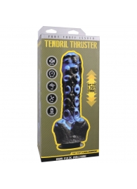 Черно-синяя мини-машина на присоске Tendril Thruster - 21,6 см. - Doc Johnson - купить с доставкой в Оренбурге