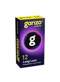 Презервативы с анестетиком для продления удовольствия Ganzo Long Love - 12 шт. - Ganzo - купить с доставкой в Оренбурге