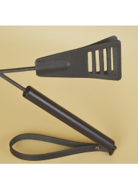 Черный кожаный стек «Сириус» - 60 см. - Sitabella - купить с доставкой в Оренбурге