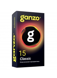 Классические презервативы с обильной смазкой Ganzo Classic - 15 шт. - Ganzo - купить с доставкой в Оренбурге