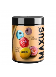 Точечные презервативы MAXUS 2000 Amazing Dots с железным кейсом - 12 шт. - Maxus - купить с доставкой в Оренбурге