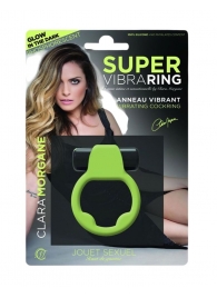 Люминесцентное эрекционное виброкольцо Super - Clara Morgane - в Оренбурге купить с доставкой