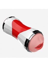 Двусторонний мастурбатор в колбе Power Grip Cup - вагина и ротик - Boys of Toys - в Оренбурге купить с доставкой