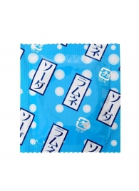 Презерватив Sagami Studded Lemonade с ароматом лимонада - 1 шт. - Sagami - купить с доставкой в Оренбурге