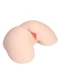 Мастурбатор-полуторс с двойным слоем материала Jenny Onahole Real Hips - KOKOS - в Оренбурге купить с доставкой