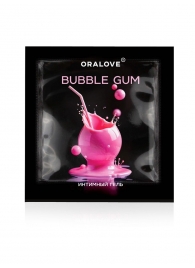 Саше съедобной оральной смазки OraLove с ароматом бабл-гам - 3 гр. - Биоритм - купить с доставкой в Оренбурге