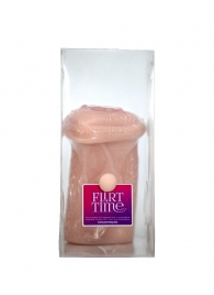 Телесный мастурбатор-вагина с фигурками на поверхности - LOVETOY (А-Полимер) - в Оренбурге купить с доставкой