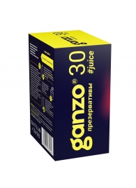 Ароматизированные презервативы Ganzo Juice - 30 шт. - Ganzo - купить с доставкой в Оренбурге