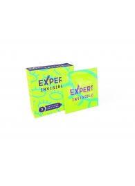Ультратонкие презервативы Expert Invisible - 3 шт. - Expert - купить с доставкой в Оренбурге