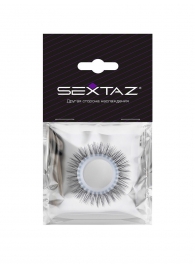 Круглое эрекционное кольцо с «ресничками» - Sextaz - в Оренбурге купить с доставкой