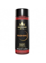 Массажное масло с согревающим эффектом Massage Oil Warming - 100 мл. - HOT - купить с доставкой в Оренбурге