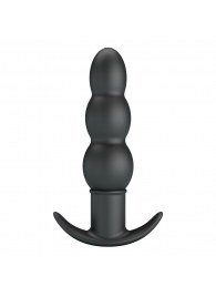 Черный анальный вибростимулятор Aeaeas - 11 см. - Baile