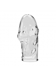 Прозрачная насадка на пенис Booker - 8 см. - Baile - в Оренбурге купить с доставкой
