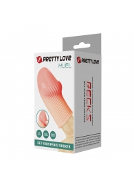 Телесная насадка на пенис Huel - 9 см. - Baile - в Оренбурге купить с доставкой