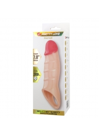 Телесная удлиняющая насадка на пенис Darnel - Baile - в Оренбурге купить с доставкой
