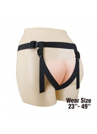 Черные трусики харнесс с платформой Caludio I - Baile - купить с доставкой в Оренбурге