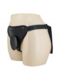 Черные трусики харнесс с платформой Caludio I - Baile - купить с доставкой в Оренбурге