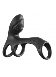 Черная насадка на пенис Ultimate Couples Cage Pro - Pipedream - в Оренбурге купить с доставкой