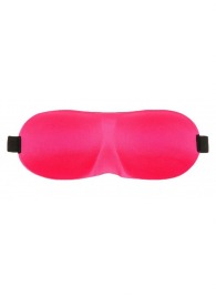 Розовая глухая маска на резинке - Sitabella - купить с доставкой в Оренбурге