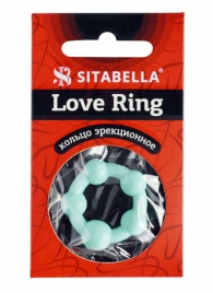 Цветное эрекционное кольцо с 5 бусинами Love Ring - Sitabella - в Оренбурге купить с доставкой