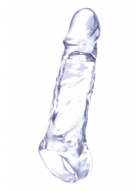 Прозрачная насадка-удлинитель Length Enhancer с подхватом - 16 см. - NMC - в Оренбурге купить с доставкой