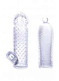 Набор из 2 прозрачных насадок на член Seductive Tickler Sleeves - NMC - в Оренбурге купить с доставкой