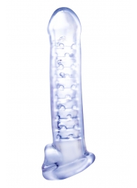 Прозрачная насадка-удлинитель Stretchy Touch - 18 см. - NMC - в Оренбурге купить с доставкой