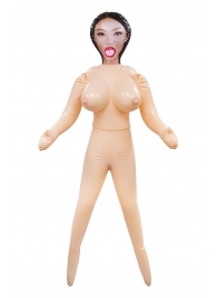 Телесная надувная секс-кукла с пышным бюстом - NMC - в Оренбурге купить с доставкой