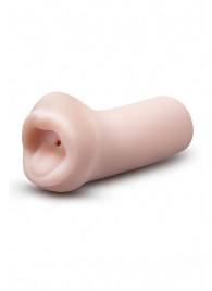 Телесный мастурбатор-ротик Candi - Blush Novelties - в Оренбурге купить с доставкой