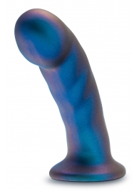 Синяя насадка-фаллоимитатор Rebellion 5.75 Inch Pegging Dildo - 14,6 см. - Blush Novelties - купить с доставкой в Оренбурге