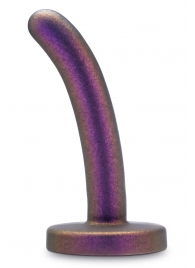 Фиолетовая насадка с гладкой поверхностью Surrender 4.75 Inch Beginner Pegging Dildo - 12 см. - Blush Novelties - купить с доставкой в Оренбурге