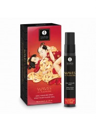 Оральный спрей Waves of Pleasure с ароматом клубники и шампанского - 20 мл. - Shunga - купить с доставкой в Оренбурге