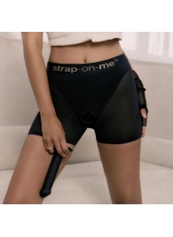 Трусики-шорты для фиксации насадок Strap-on-me Harness Lingerie Halo - size XL - Strap-on-me - купить с доставкой в Оренбурге