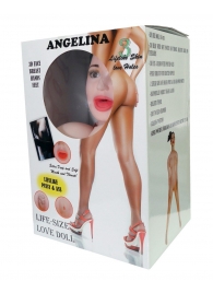 Надувная секс-кукла Angelina 3D - Boys of Toys - в Оренбурге купить с доставкой