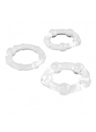 Набор из 3 эрекционных прозрачных колец - Boys of Toys - в Оренбурге купить с доставкой