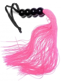 Розовая силиконовая плеть - 35,5 см. - Boys of Toys - купить с доставкой в Оренбурге