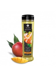 Массажное масло для тела Luscious Mango с ароматом манго - 240 мл. - Shunga - купить с доставкой в Оренбурге