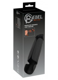 Черный вибромастурбатор с трехточечной стимуляцией Penis Trainer with 3 Point Stimulation - Orion - в Оренбурге купить с доставкой