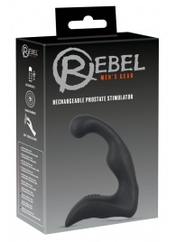 Черный перезаряжаемый стимулятор простаты с вибрацией - 14,6 см. - Orion - в Оренбурге купить с доставкой